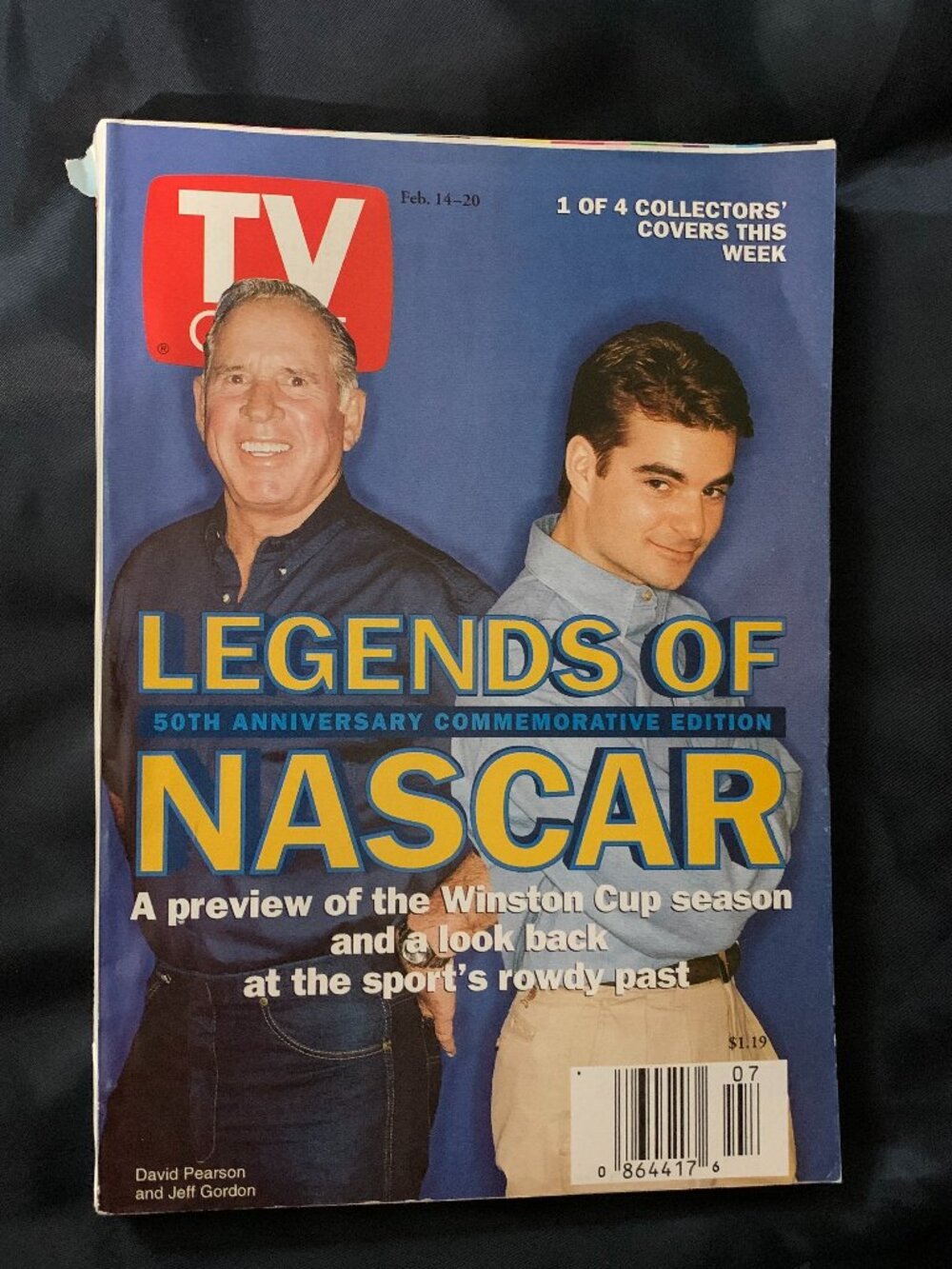 Nascar Legends - t.v. guide
